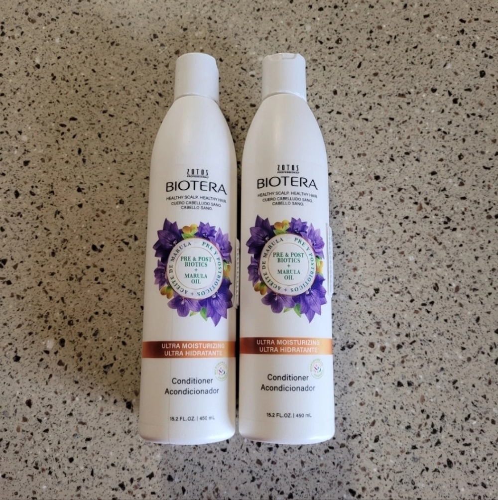 2 Zotos Professional Biotera Ultra Moisturizing Hair Conditioner 15.2 Oz Each